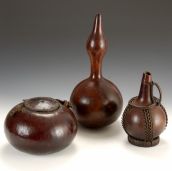 Set of Three Ethiopian Gourds