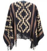 Mapuche Chief's Poncho, Indigo Dye