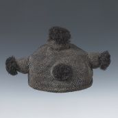 Congo Man's Hat Pende Yak or Suku
