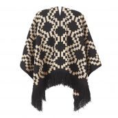 Mapuche Ikat Chief's Poncho