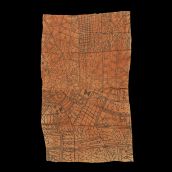 Mbuti Painting on Bark Cloth