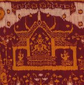 Cambodian Ikat Pidan Temple hanging